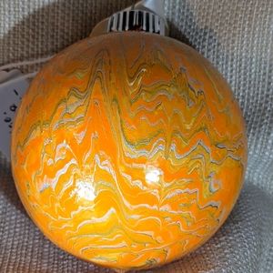 4" Handmade Resin Friendship Ball Ornament